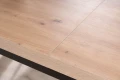 zbliżenie blatu presto w kolorze dębu rozkładany