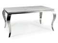 Stół glamour ceramiczny Prince Ceramic biały marmur