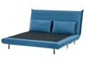 Sofa Spike II w kolorze niebieskim