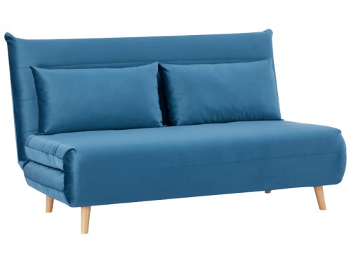 Sofa tapicerowana Spike II w kolorze niebieskim