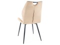 Krzesło ARCO VELVET beżowe SIGNAL