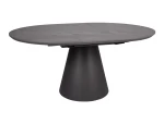 Stół okrągły ANGEL II szary/czarny Signal