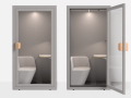 soundproof booth office, kabina do wideokonferencji, nowoczesne biuro,