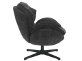 Wygodny fotel obrotowy BETTY czarny