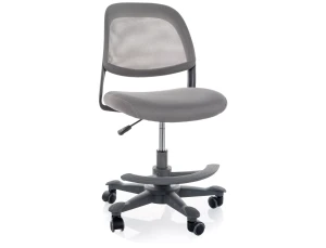 FOTEL OBROTOWY Q-027 SZARY