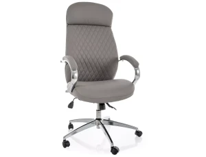 FOTEL OBROTOWY Q-09 SZARY