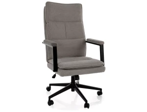 FOTEL OBROTOWY Q-091 NOELLE SZARY 09