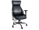 FOTEL OBROTOWY Q-092 CZARNY