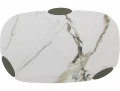 Ława ceramiczna ADORO B CERAMIC 105x65 biały AMBER BIANCO blat