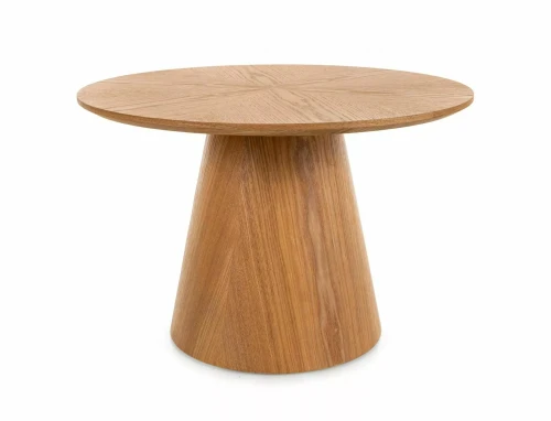 ława ANGEL, ława dąb, nowoczesna ława do salonu dąb, stolik kawowy okrągły 60 cm