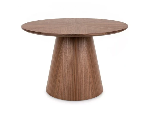 ława do pokoju dziennego mała, meble salon orzech sklep internetowy, ława ANGEL orzech, ława okrągła orzech