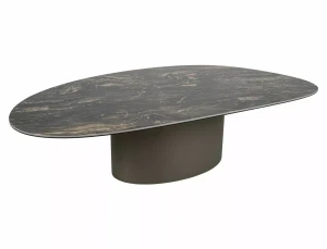 Ława ceramiczna BELLO A CERAMIC 140x80 czarny  VULCANO 