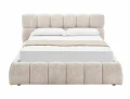 Łóżko tapicerowane 160x200 PARMA RAVEN beżowe