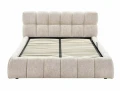 Łóżko tapicerowane 160x200 PARMA RAVEN beżowe