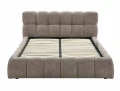 Łóżko tapicerowane 160x200 PARMA RAVEN ciemny beż