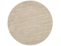 Stół okrągły AMADEO CERAMIC travertine beż - stelaż kaszmir