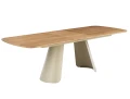 Stół rozkładany 200(240)x100 CANON dąb - stelaż kaszmir