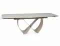 Stół rozkładany 160(240)x95 INFINITY CERAMIC beż Travertine - stelaż kaszmir