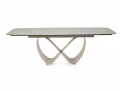 Stół rozkładany 160(240)x95 INFINITY CERAMIC beż Travertine - stelaż kaszmir