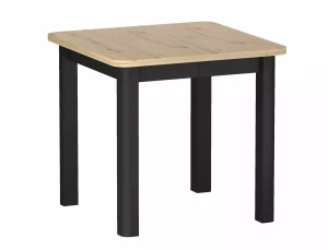 STÓŁ OSKAR DĄB ARTISAN / CZARNY 80(200)x80