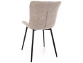 Krzesło tapicerowane JULIA BREGO jasny beż