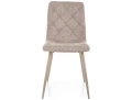 Krzesło tapicerowane JERRY BREGO jasny beż