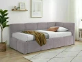Łóżko tapicerowane z pojemnikiem 90x200 EMMA RAVEN