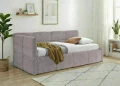 Łóżko tapicerowane z pojemnikiem 90x200 EMMA RAVEN