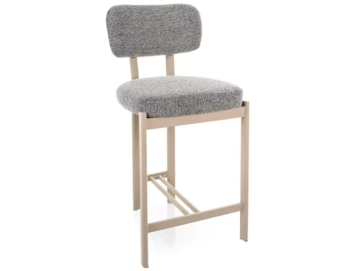 Nowoczesny Hoker MISAKI H-2 szary - stelaż kaszmir