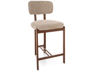 Hoker MISAKI H-2 beżowy - stelaż orzech