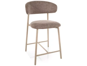 Hoker tapicerowany  ELTON H-2 BREGO beżowy - stelaż kaszmir