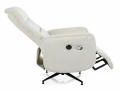Fotel rozkładany elektrycznie obrotowy 360° NESTOR RAVEN beżowy