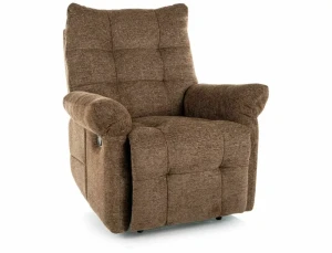 Fotel rozkładany ATOS RAVEN cappuccino