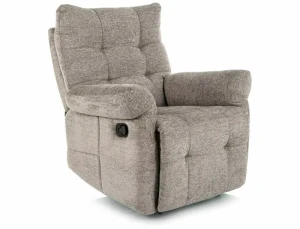 Fotel rozkładany ATOS RAVEN szary