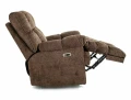 Fotel bujany rozkładany elektrycznie port usb HOMER RAVEN cappuccino