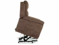 Fotel rozkładany elektrycznie pionizujący MORGAN RAVEN cappuccino