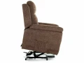 Fotel rozkładany elektrycznie pionizujący MORGAN RAVEN cappuccino