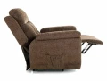 Fotel rozkładany elektrycznie pionizujący MORGAN RAVEN cappuccino