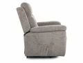 Fotel rozkładany elektrycznie pionizujący MORGAN RAVEN szary