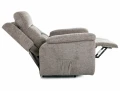 Fotel rozkładany elektrycznie pionizujący MORGAN RAVEN szary