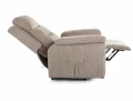 Fotel rozkładany elektrycznie pionizujący MORGAN RAVEN ciemny beż