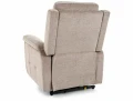 Fotel rozkładany elektrycznie pionizujący MORGAN RAVEN ciemny beż