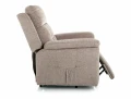 Fotel rozkładany elektrycznie pionizujący MORGAN RAVEN ciemny beż