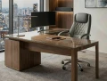 fotel ergonomiczny Q-07, fotel obrotowy do biura szary, ergonomiczne krzesło biurowe, home office furniture, fotel komputerowy do pracy zdalnej
