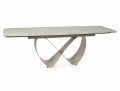 Stół rozkładany 160(240)x95 INFINITY CERAMIC beż Travertine - stelaż kaszmir