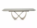 Stół rozkładany 160(240)x95 INFINITY CERAMIC beż Travertine - stelaż kaszmir