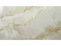 Stół rozkładany 160(240)x90 SALVADORE CERAMIC beż Onice Oro - stelaż czarny