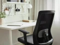 fotel komputerowy czarny,  nowoczesny fotel obrotowy, fotel ergonomiczny do komputera, fotel do biurka nowoczesny, fotel dla ucznia