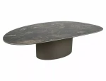 Ława ceramiczna BELLO A CERAMIC 140x80 czarny  VULCANO 