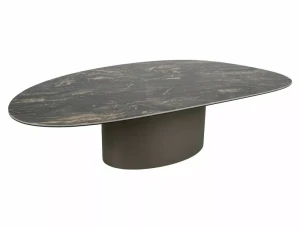 Ława ceramiczna BELLO A CERAMIC 140x80 czarny  VULCANO 